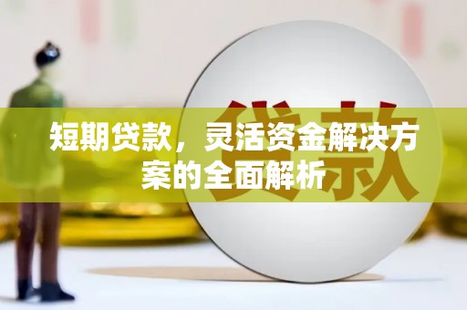 旌德短期贷款，灵活资金解决方案的全面解析