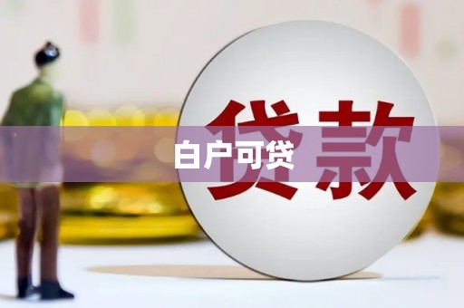 旌德白户可贷